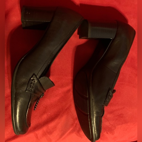 Maripe Leather 2”Heels with Tassels - Picture 4 of 6